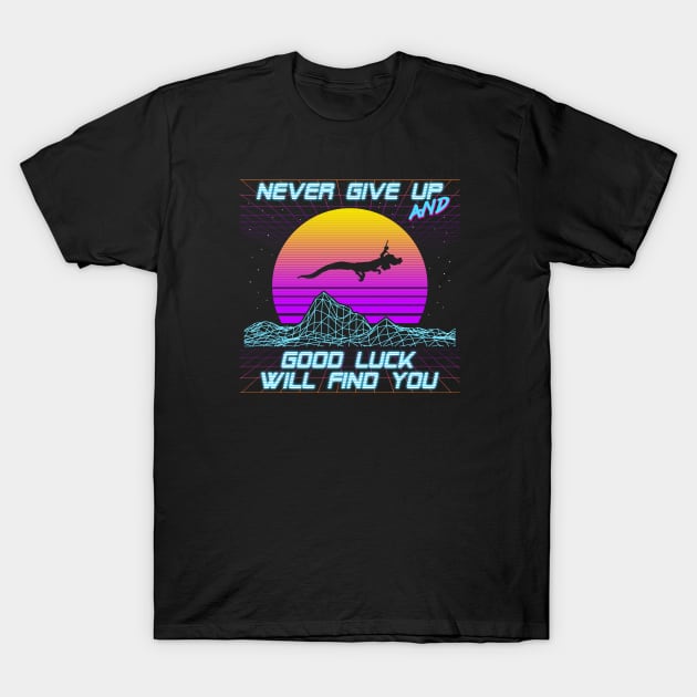 80s Luck Dragon - Alternate T-Shirt by CCDesign